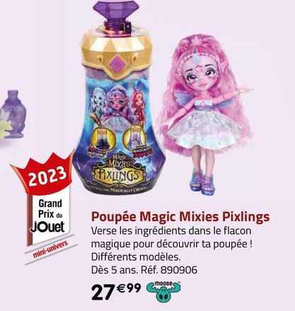 poupée magic mixies pixlings