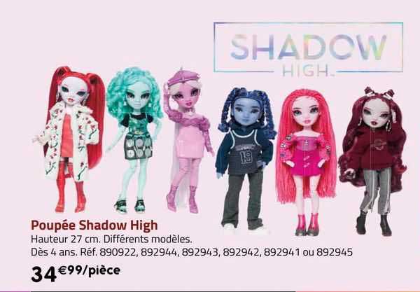 poupée shadow high