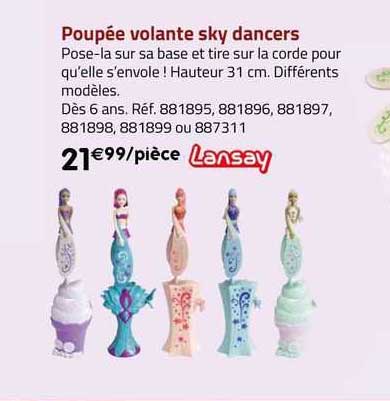 poupée volante sky dancers