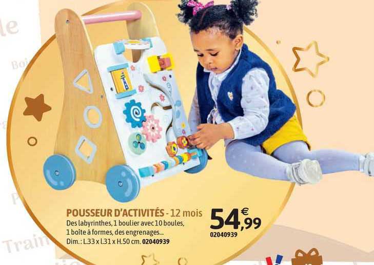 pousseur d'activités