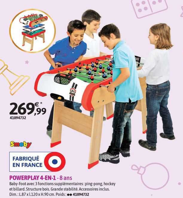 Powerplay 4-en-1-8 Ans