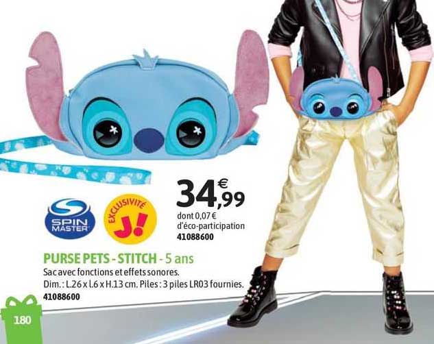 purse pets - stitch