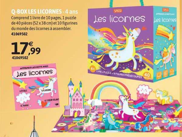 q-box les licornes