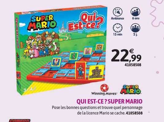 qui est-ce? super mario