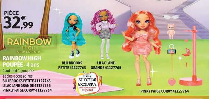 rainbow high poupée