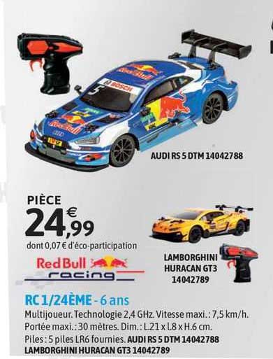 rc 1/24ème red bull racing