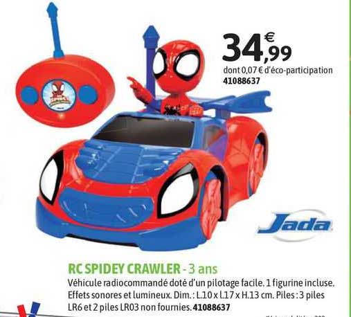 rc spidey crawler jada - 3 ans