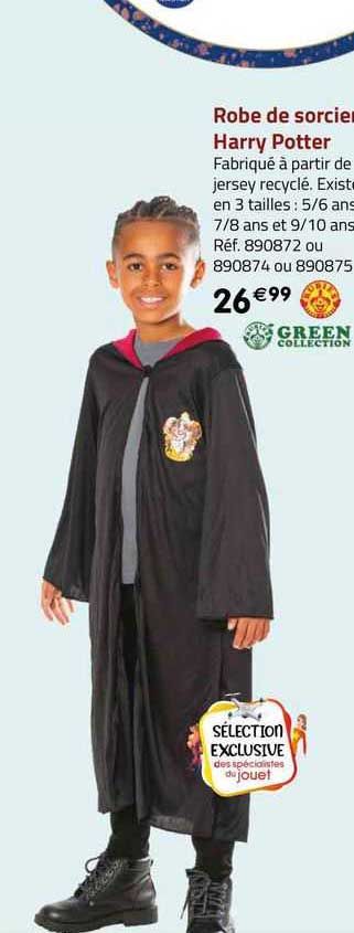 robe de sorcier harry potter