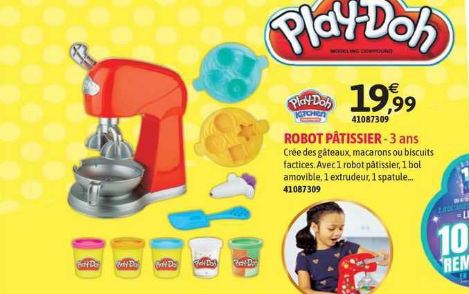 robot pâtissier play-doh
