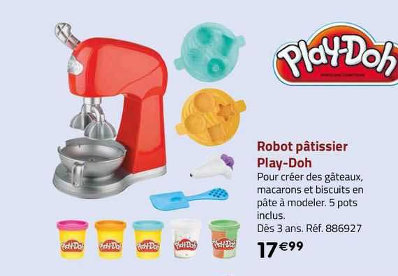 robot pâtissier play-doh