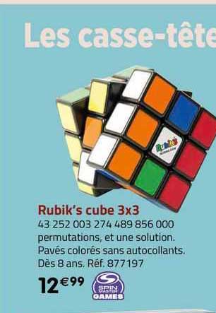 Rubik's Cube 3x3