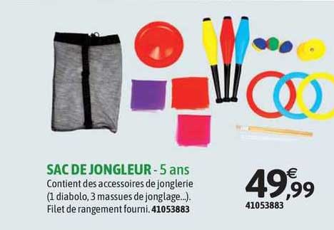 sac de jongleur - 5 ans