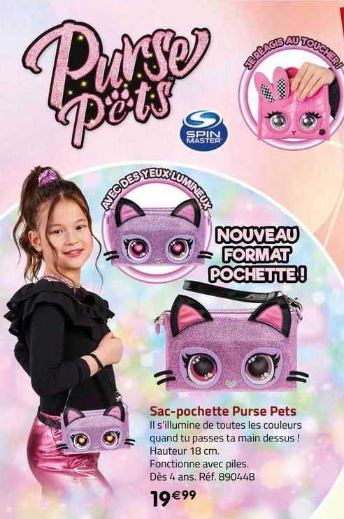 sac-pochette purse pets
