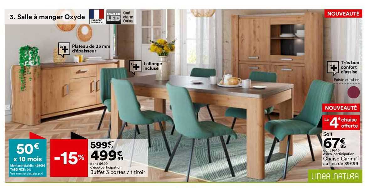 salle à manger oxyde