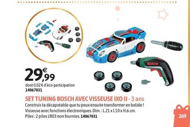 set tuning bosch avec visseuse ixo ii