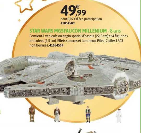 star wars mgsfaucon millenium