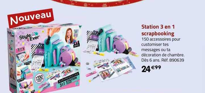 Station 3 En 1 Scrapbooking