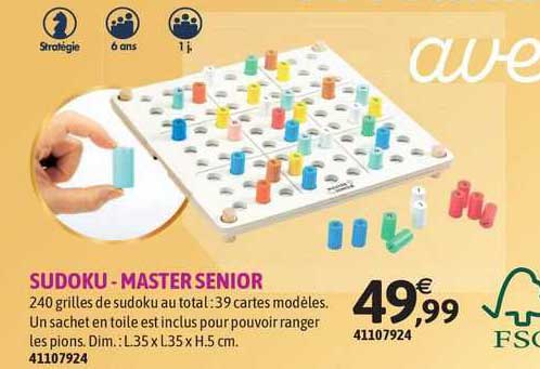 sudoku - master senior