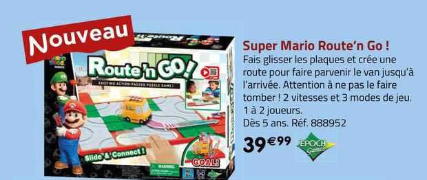 super mario route 'n go !