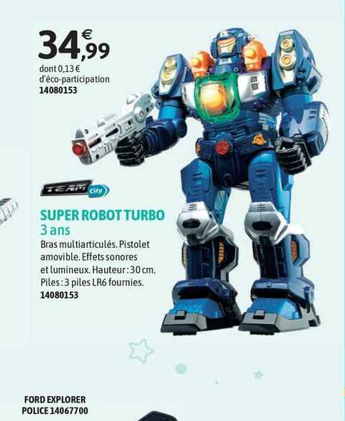 Super Robot Turbo Team City - 3 Ans