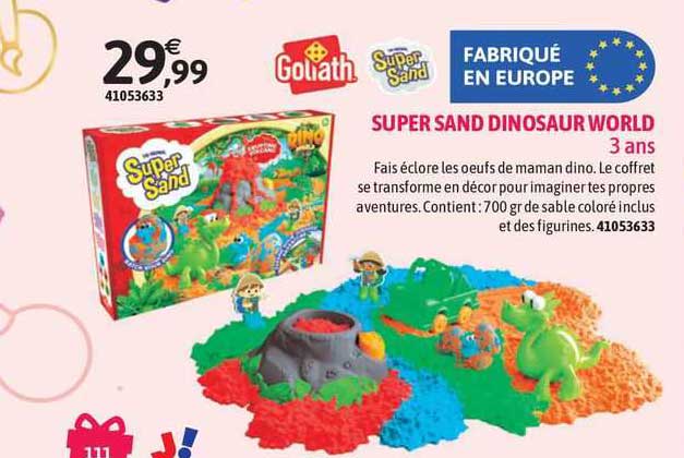 super sand dinosaur world