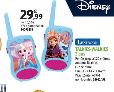 talkies-walkies lexibook