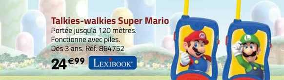 talkies-walkies super mario