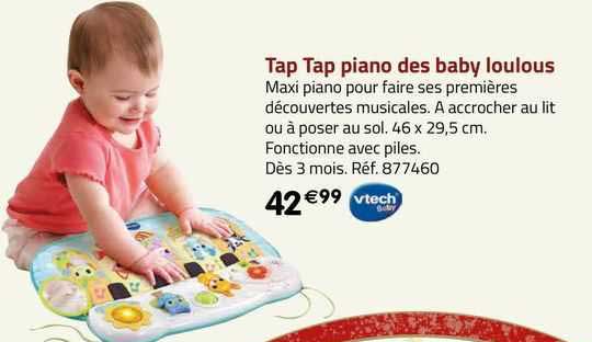 tap tap piano des baby loulous