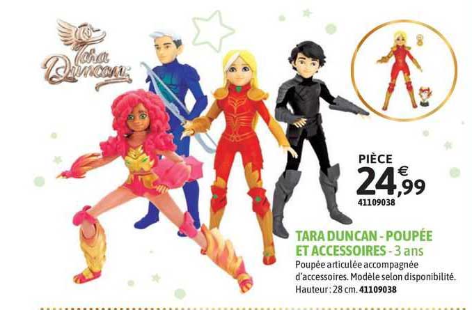 tara duncan - poupée et accessoires