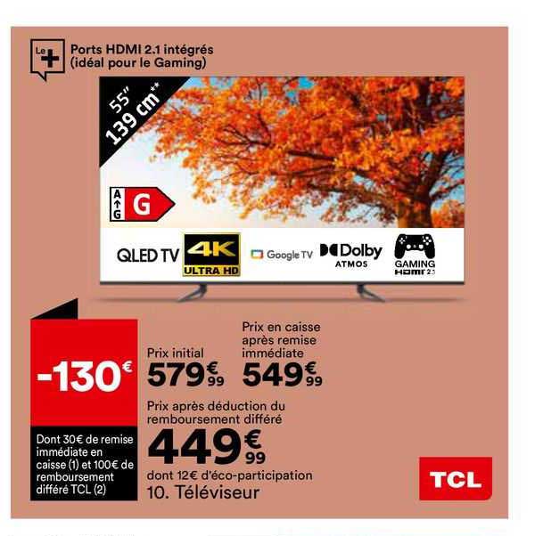Tcl Téléviseur