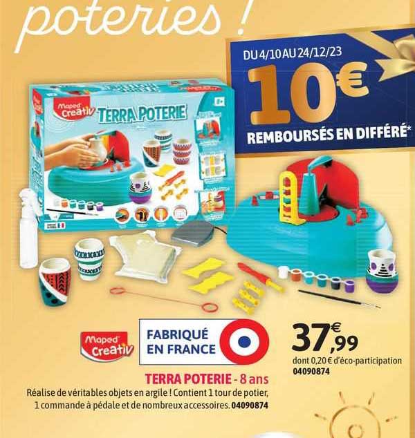 terra poterie maped creativ - 8 ans