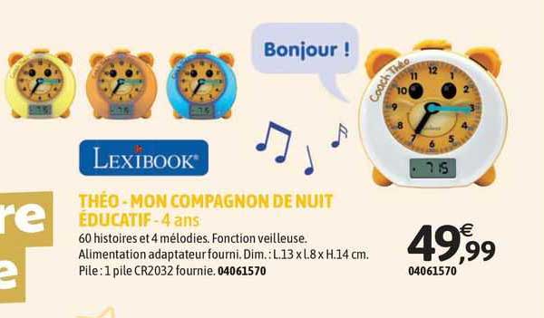 théo - mon compagnon de nuit éducatif