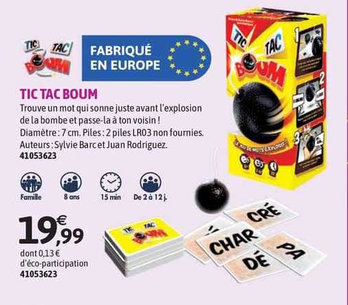 tic tac boum