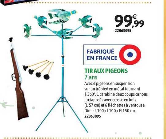 tir aux pigeons 7 ans