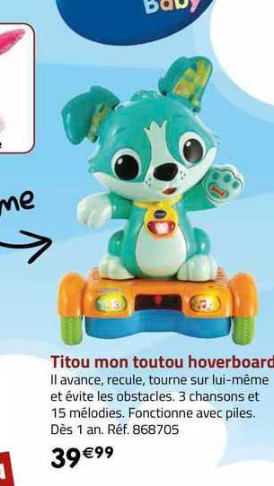 titou mon toutou hoverboard