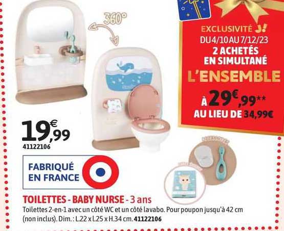 toilettes - baby nurse