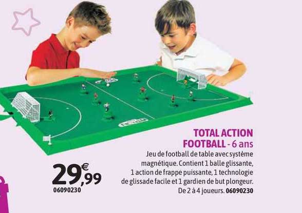 total aciton football - 6 ans