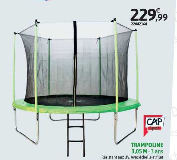 trampoline - 3 ans