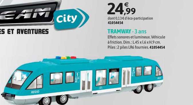 tramway - 3 ans