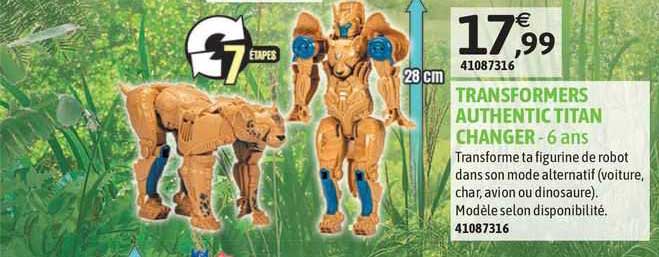 transformers authentic titan changer