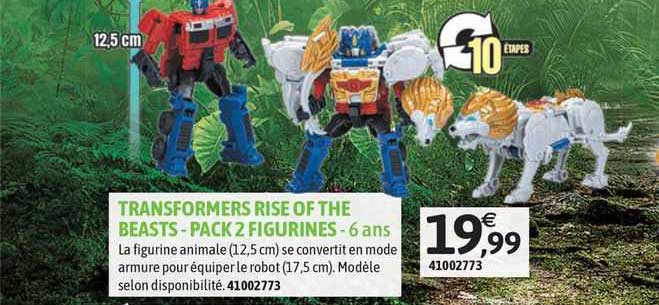 transformers rise of the beasts - pack 2 figurines