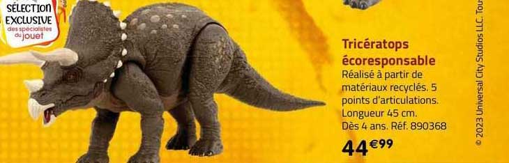 tricératops écoresponsable