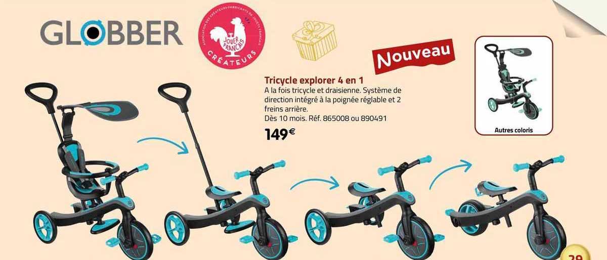 tricycle explorer 4 en 1