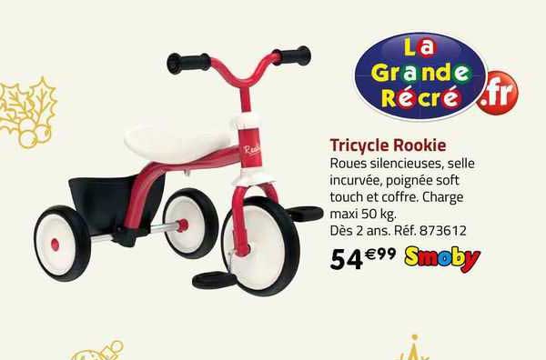 tricycle rookie smoby