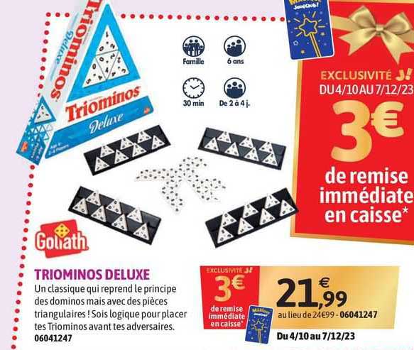 Triominos Deluxe Goliath