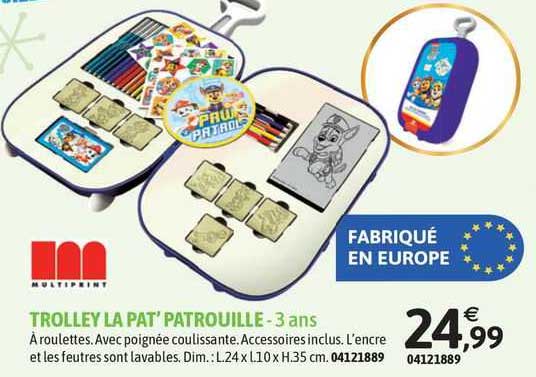 Trolley La Pat'patrouille