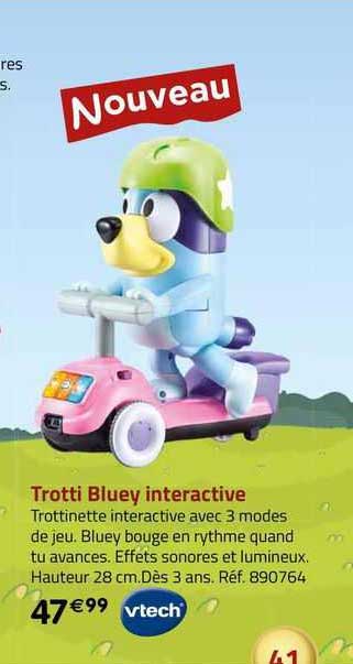 trotti bluey interactive