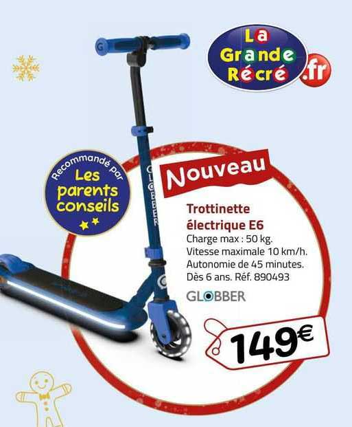 Trottinette électrique E6