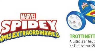 trottinette marvel spidey amis extraordinaries