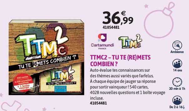 ttmc2 - tu te (re) mets combien?
